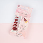 Invogue False Nails Oval Medium Length - Classic Rouge (Lifestyle 1)
